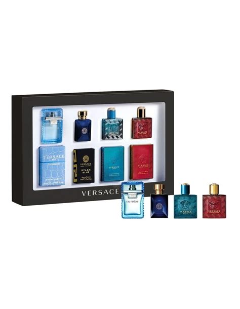 versace miniaturen set heren|versace deluxe miniature gift set.